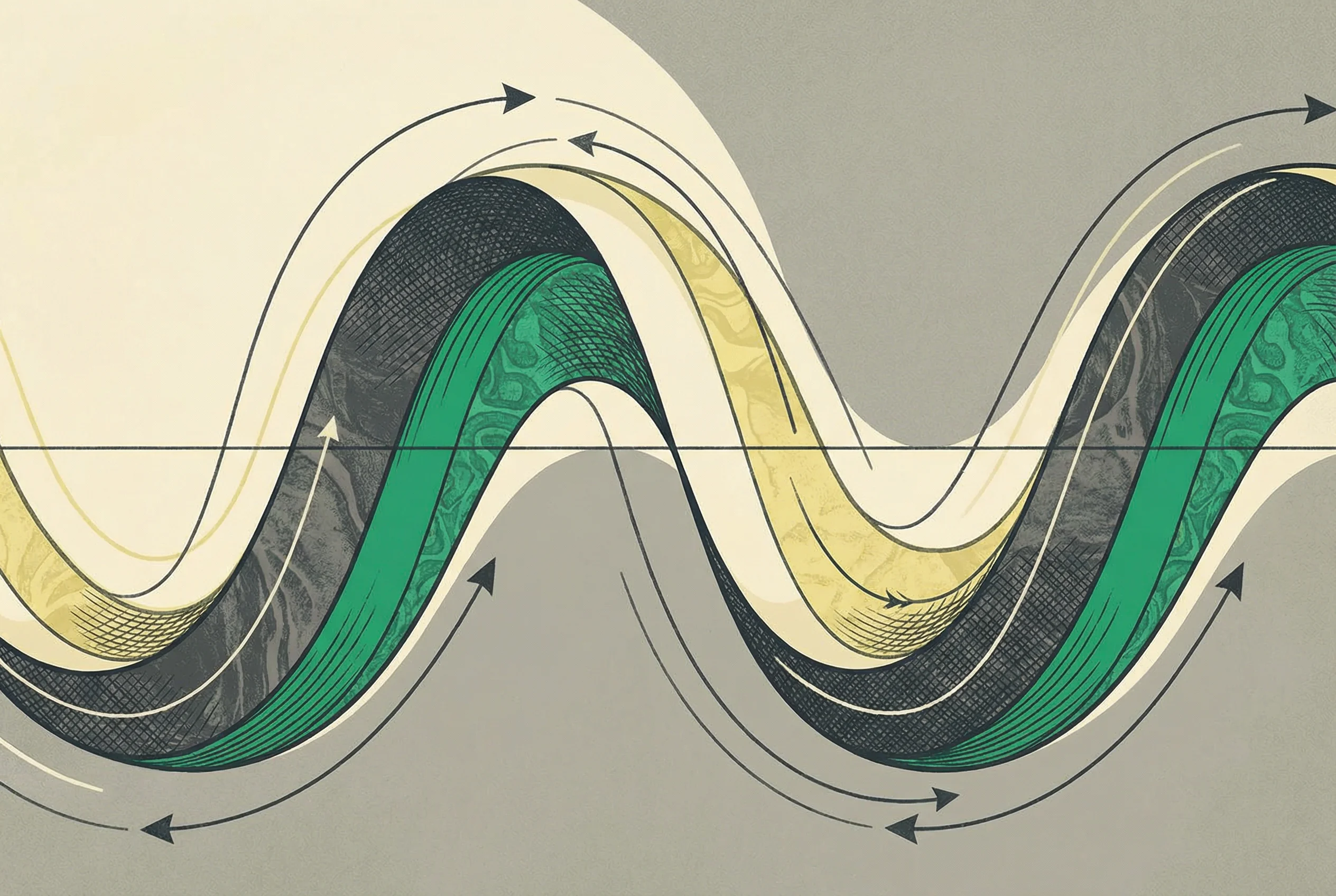 Экономические циклы и причины изменений, 600x400