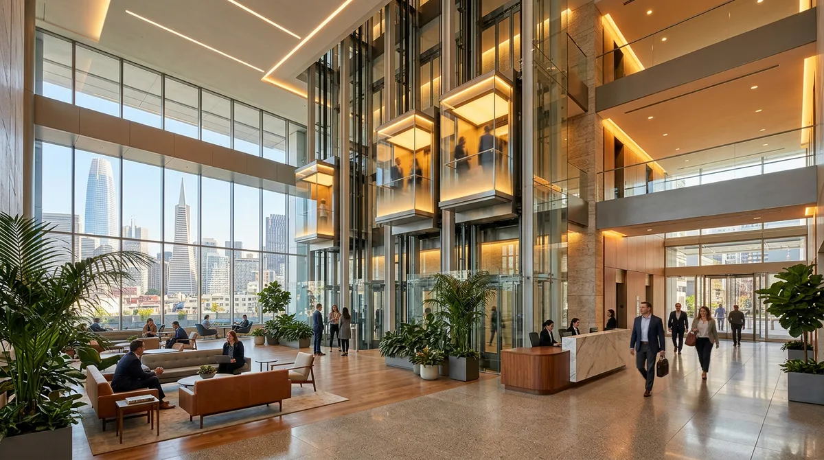 Hol biurowy centrum 101 California Street, San Francisco — biuro Suite 2710 routinestreetfield.com